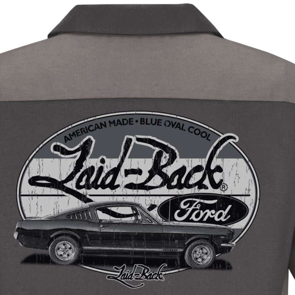 Red-Kap 1965 Ford Mustang Mechanic Work Shirt